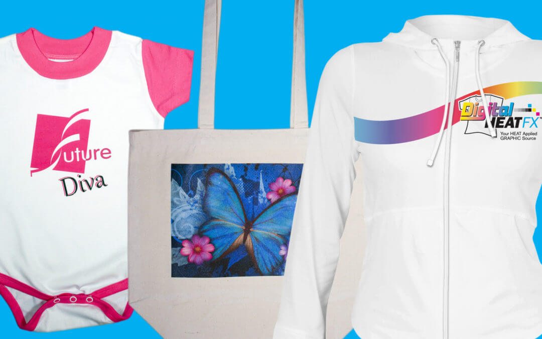 picture of clothing items using the best white toner transfer paper