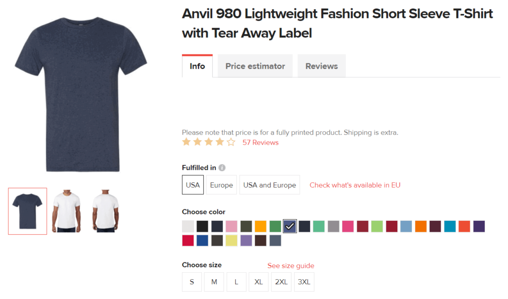 Anvil t-shirt