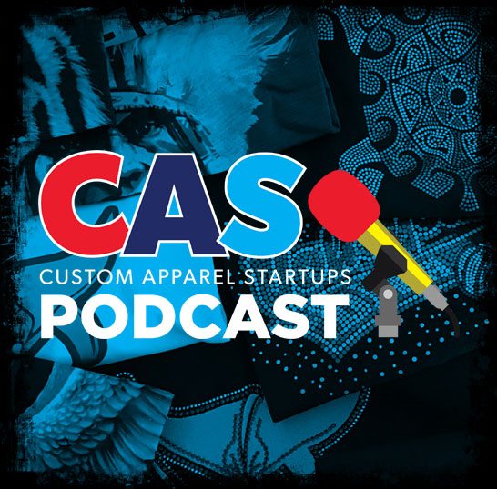custom apparel startups podcast