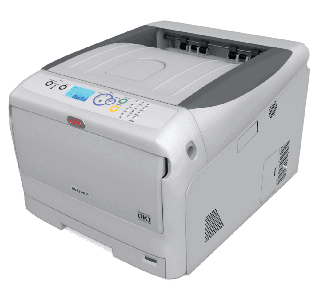 OKI Digital Heat FX9541 WT Transfer Printer w/ Stand & Heat Transfer Paper