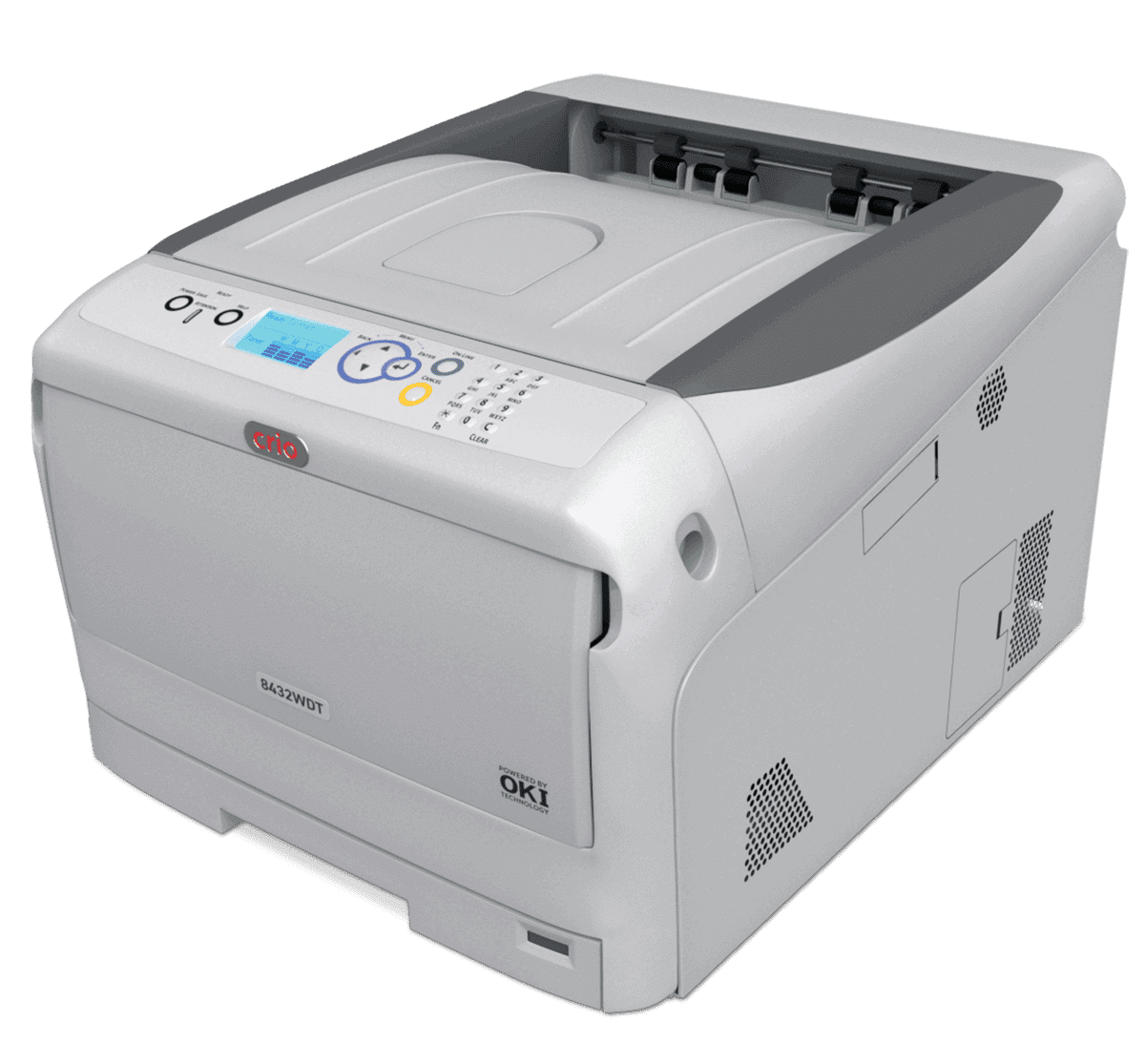 What is the Crio 8432WDT White Toner Printer? DigitalHeat FX
